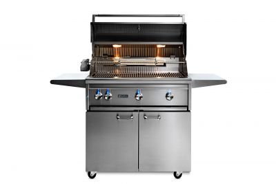 Supreme Grills 36-Inch 3-Burner Freestanding Propane Gas Grill With 15,000  BTU Side Burner And Rotisserie Kit - SUP36-LP