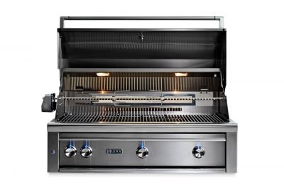 42 Professional Built In Grill With All Trident Infrared Burners And Rotisserie L42atr