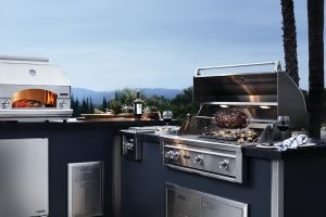 Lynx Grills Sedona Deluxe Island 36 Grill Authenteak