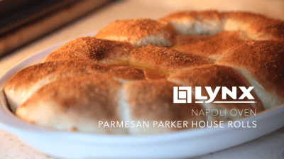 Parmesan Parker House Rolls