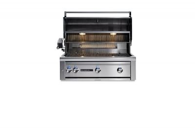 36 SEDONA FREESTANDING GRILL WITH ROTISSERIE 1 PROSEAR INFRARED BURNER AND 2 STAINLESS STEEL BURNERS L601PSFR