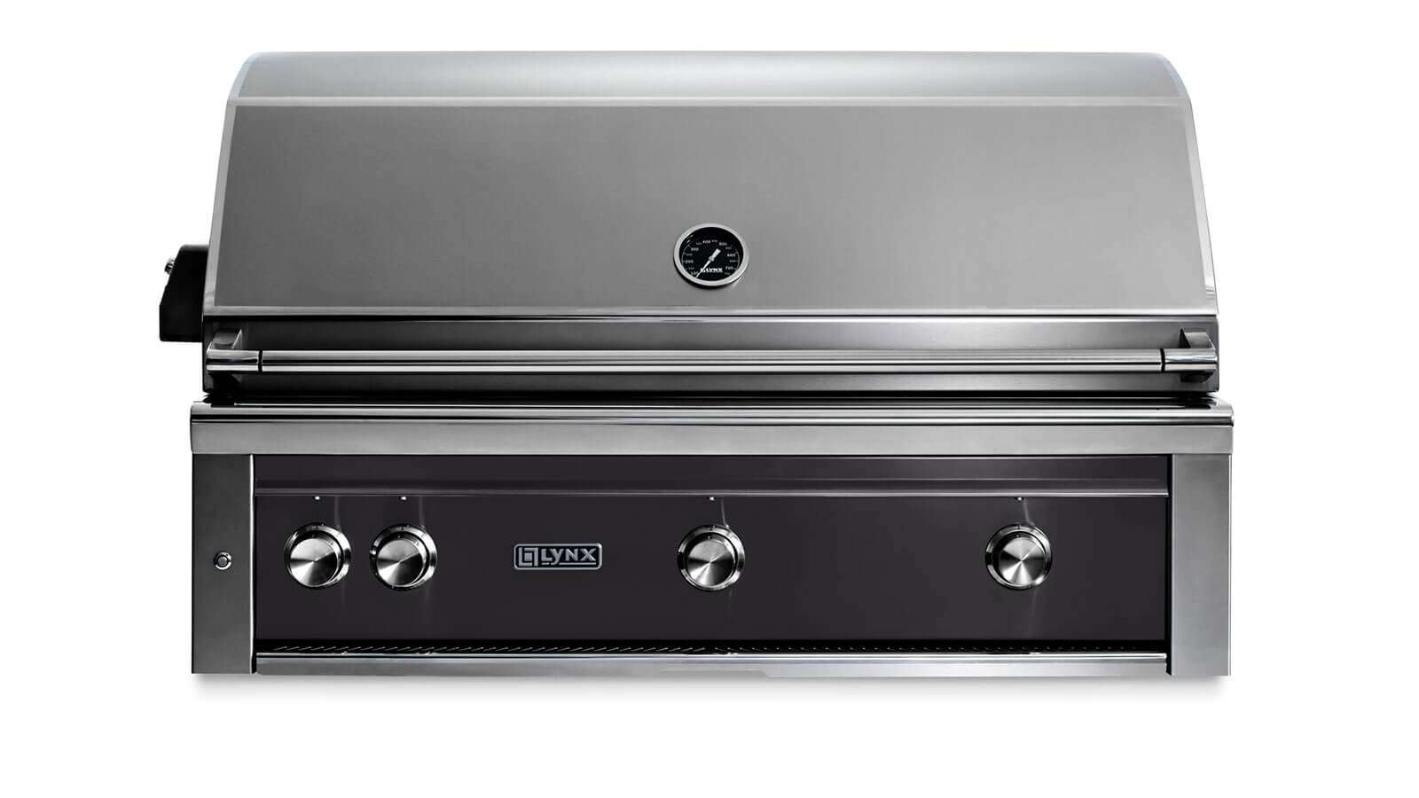 42 Professional Built in Grill with 1 Trident Infrared Burner and 2 Ceramic Burners and Rotisserie L42TR