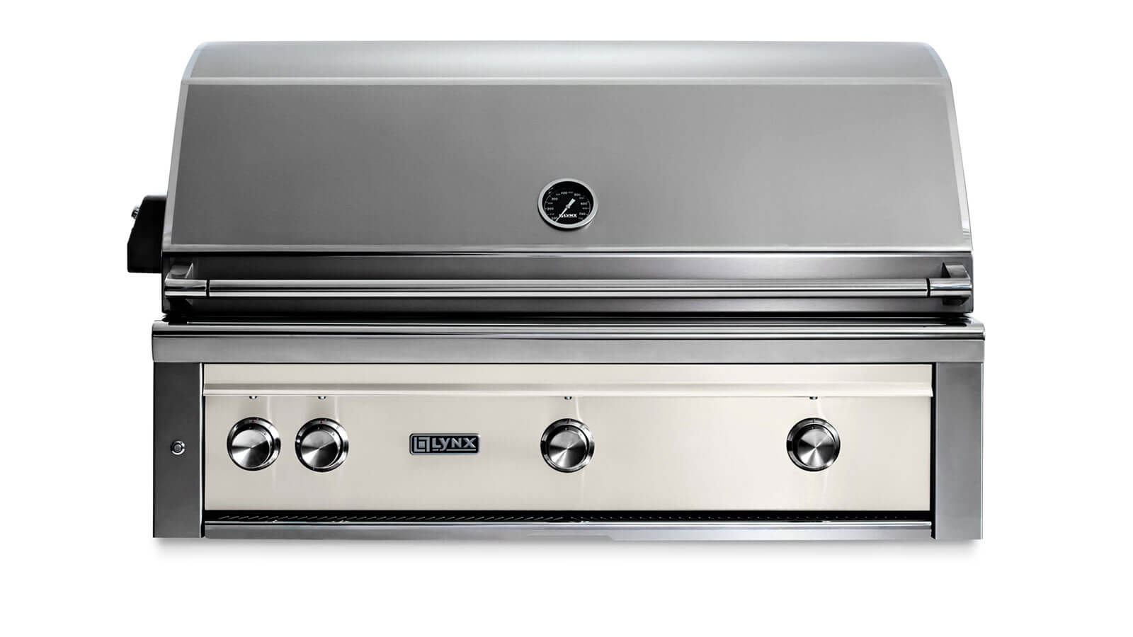 のり burningso Lynx 54” Built-in Grill - 1 Trident Infrared, 3 Ceramic Burners