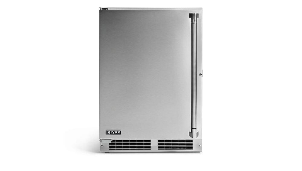 リン 24” Professional Outdoor Beverage Dispenser with Left Hinge