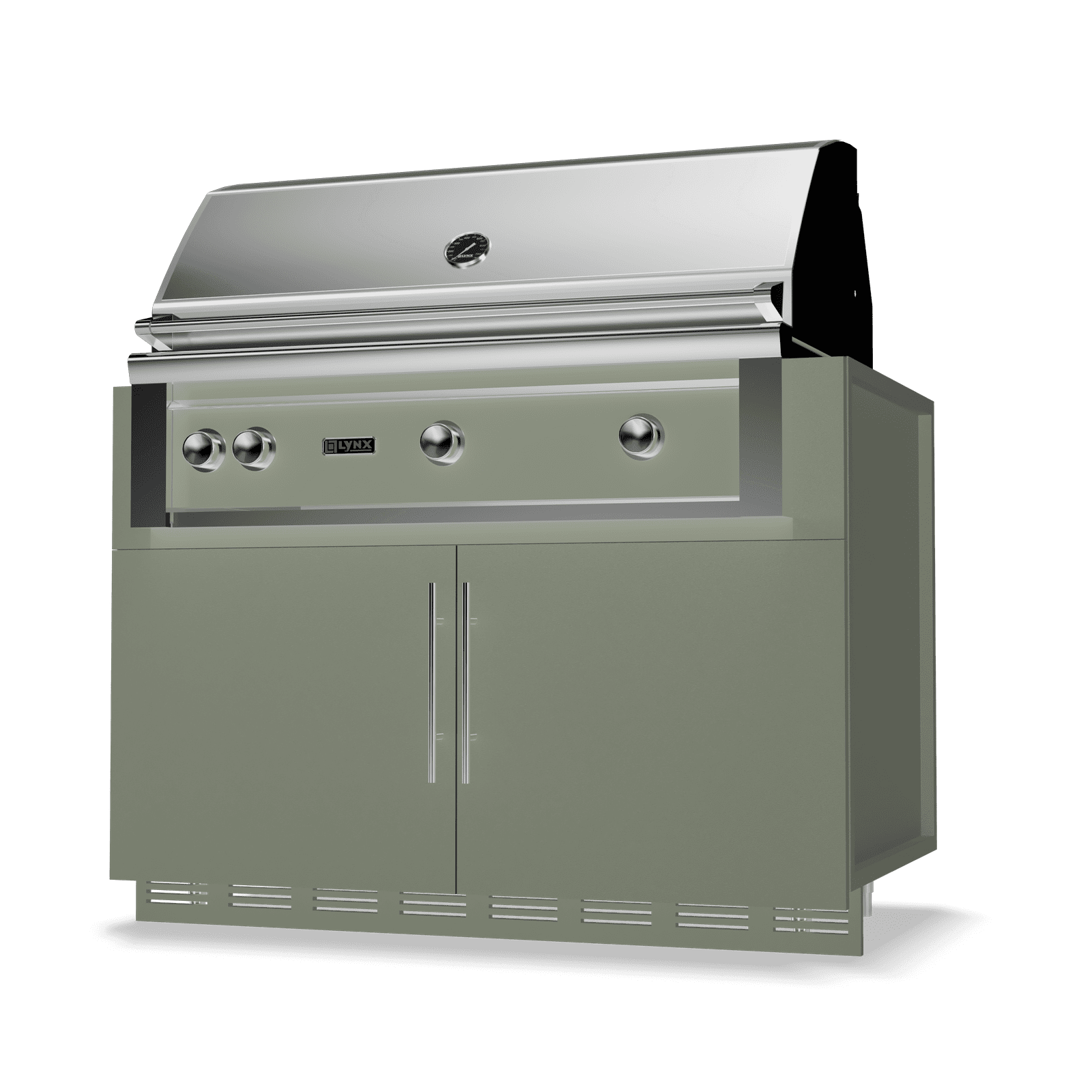 LYNX_Grill_Base_48in_42in_Grill_DesertSage_Silhouette