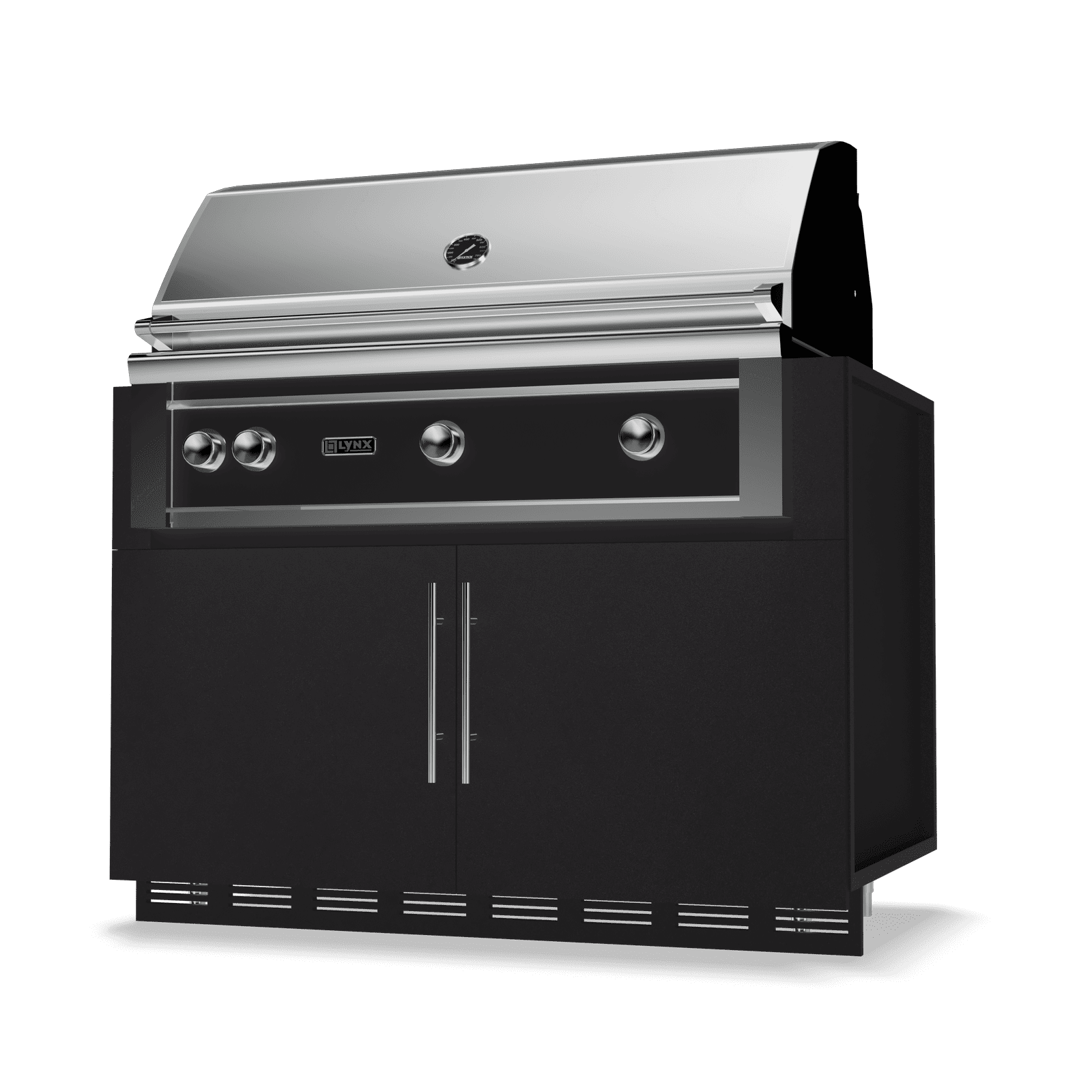 LYNX_Grill_Base_48in_42in_Grill_Obsidian_Silhouette
