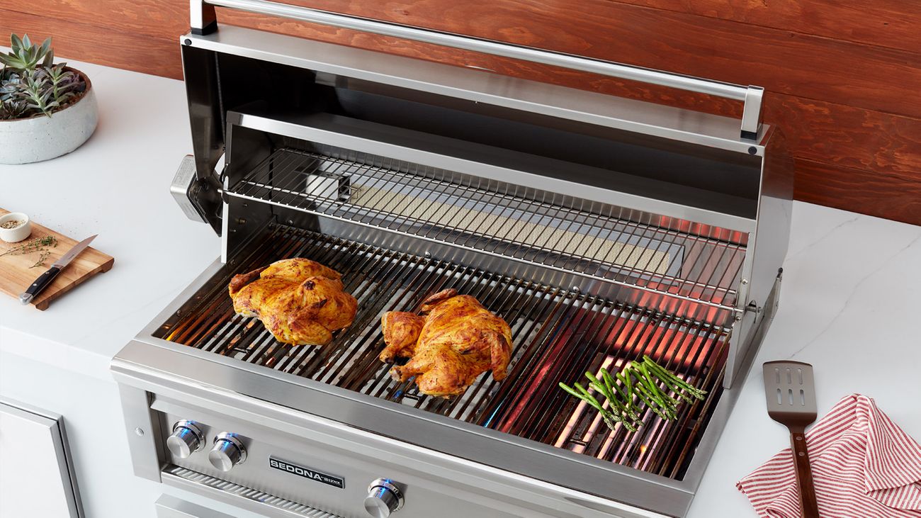 Sedona Grill | Chicken | Built-In Outdoor Grill